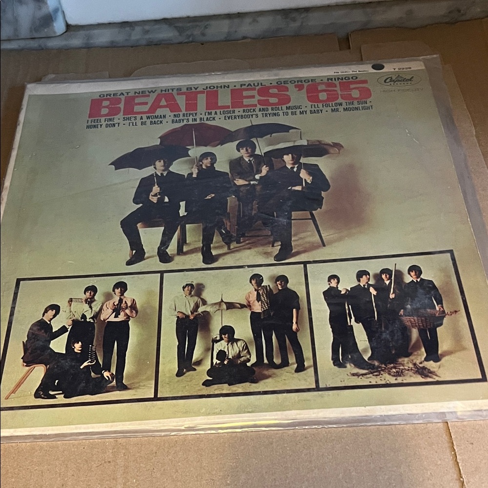 Capitol Records Beatles '65 Vinyl